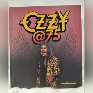 New Ozzy @ 75 Hardcover Book